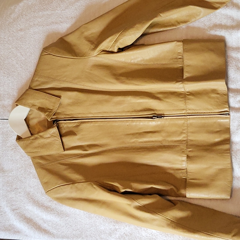 Leather jacket